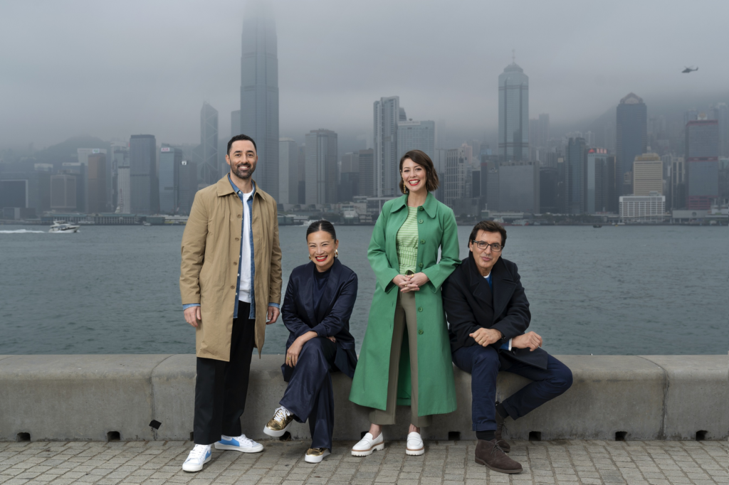 MasterChef Australia 2024 judges Andy Allen, Poh Ling Yeow, Sofia Levin and Jean-Christophe Novelli.