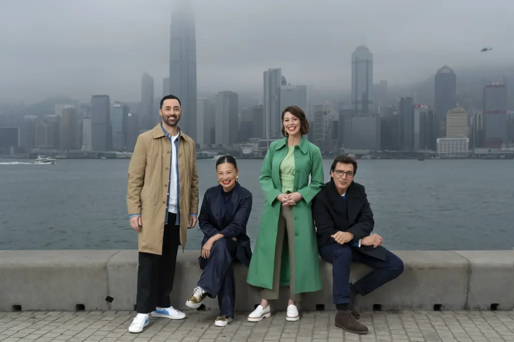 MasterChef Australia 2024 judges Andy Allen, Poh Ling Yeow, Sofia Levin and Jean-Christophe Novelli.