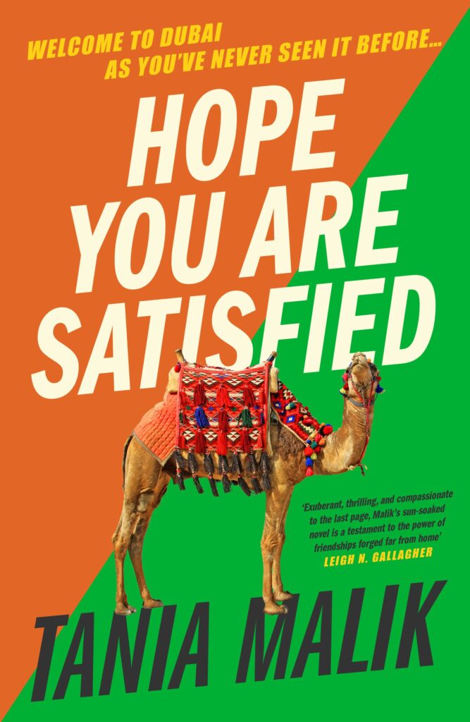 Hope You Are Satisfied by Tania Malik