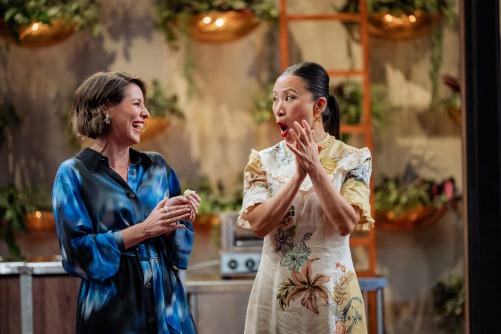 MasterChef Australia: Back To Win judges Sofia Levin and Poh Ling Yeow. Photo: Channel 10