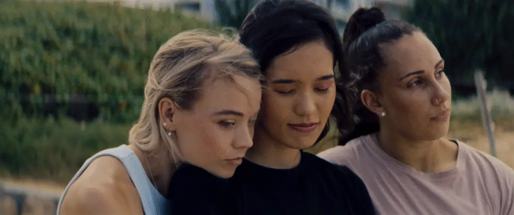 Mei Ichinose stars in the film, The Edge alongside Jane Larkin and Lily Riley
