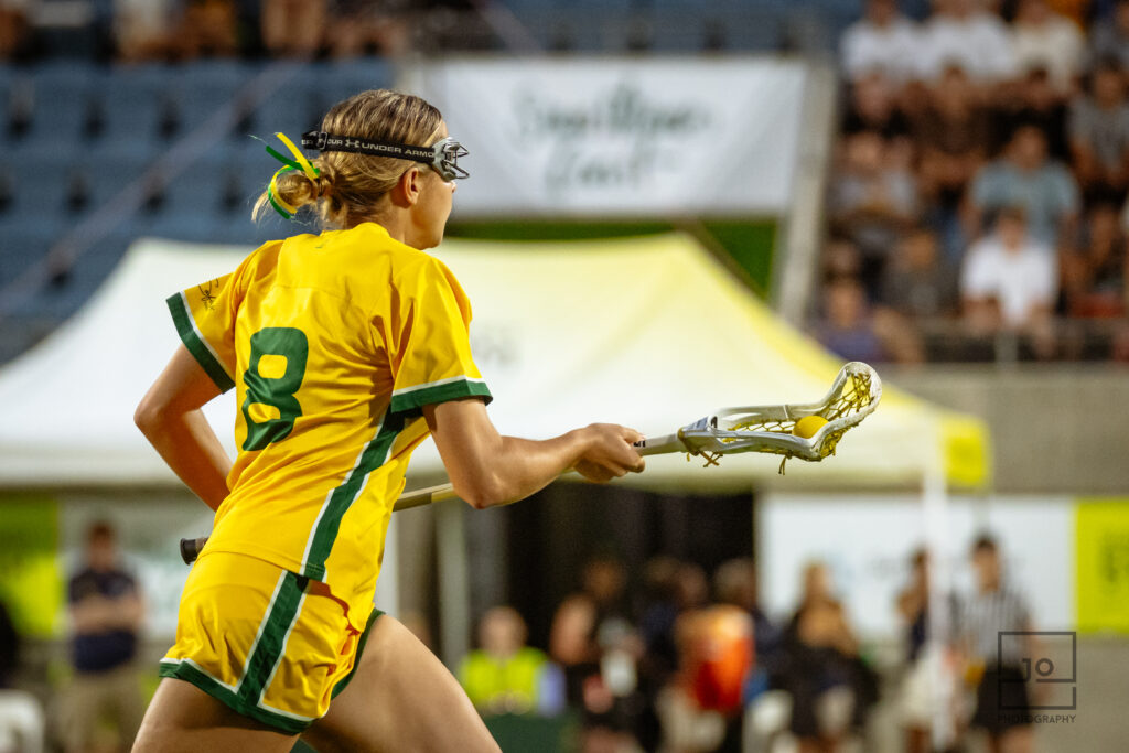 Lacrosse player Hannah Gough.