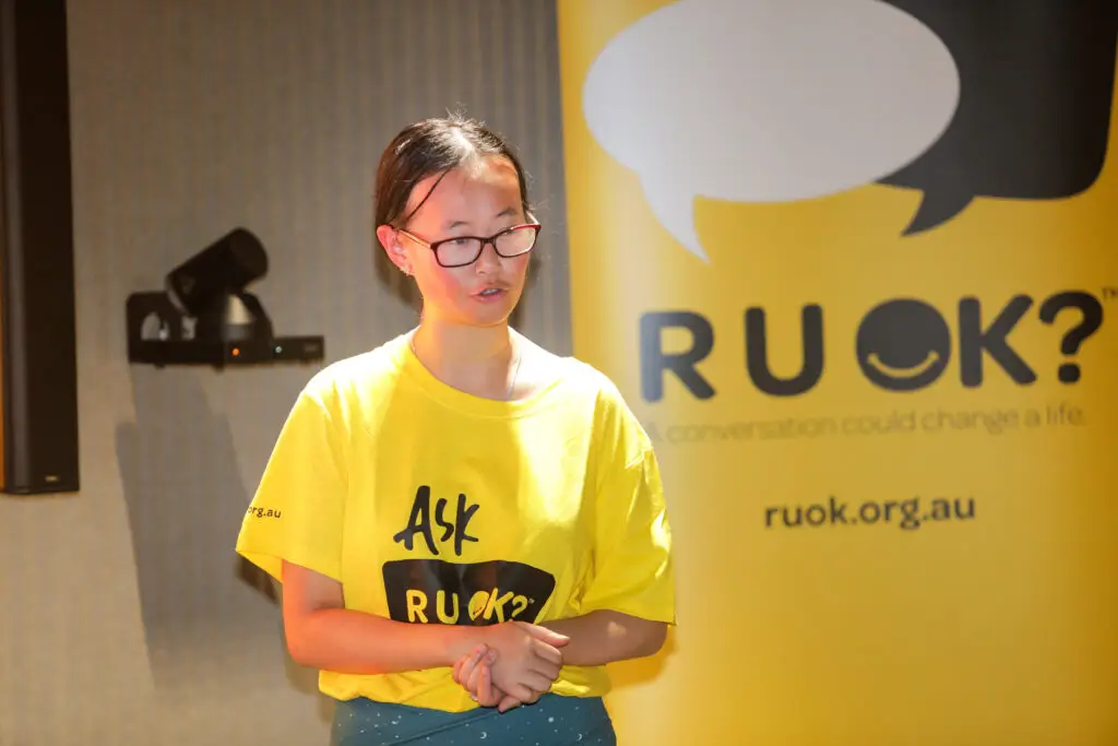 R U OK? Day Community Ambassador Rebecca Yu