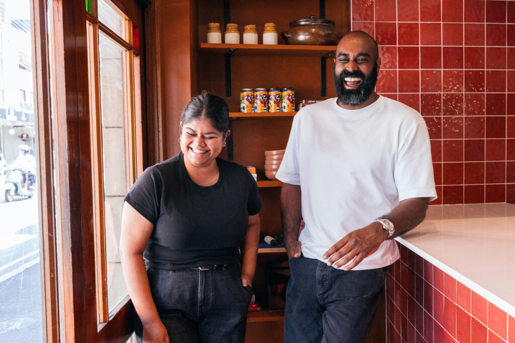 Kolkata Social Executive Chef Ahana Dutt and Plate It Forward founder Shaun Christie-David