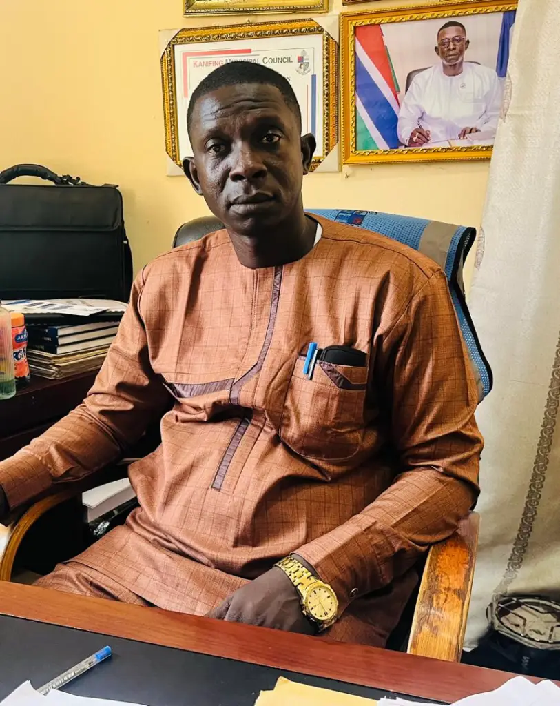 Modou A. Njie, the Serrekunda Market Manager