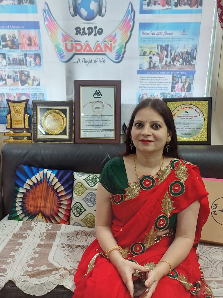 Radio Udaan co-founder Minal Singhvi