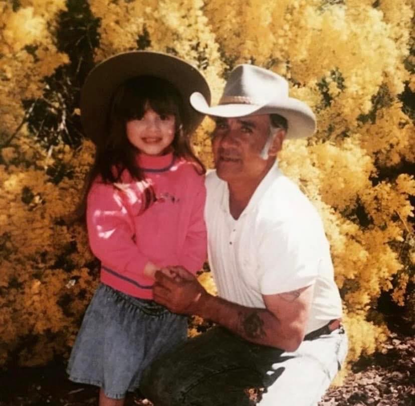 Lowanna Grant and Uncle Stan Grant Snr AO