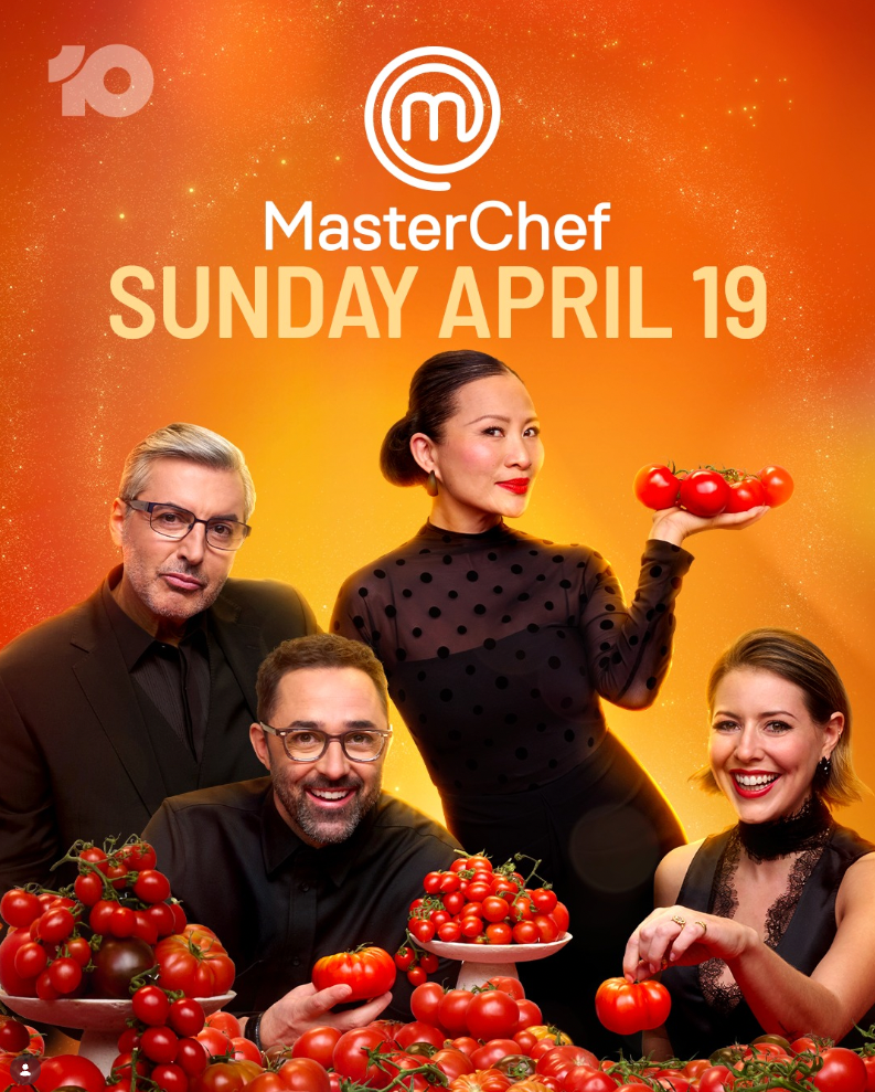 MasterChef Australia 2026 judges Jean-Christophe, Andy Allen, Poh Ling Yeow and Sofia Levin